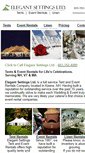 Mobile Screenshot of elegantsettingsltd.com